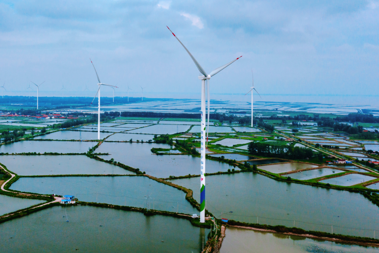 江蘇省金湖縣——100MW風力發(fā)電電站