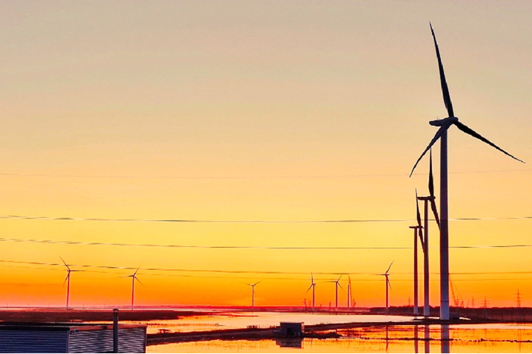 江蘇省寶應縣縣——100MW風力發(fā)電電站